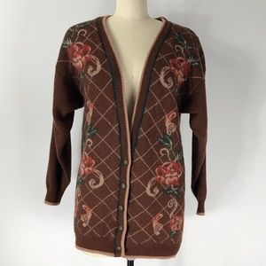 Pendleton Vintage Cardigan Sweater. Size large